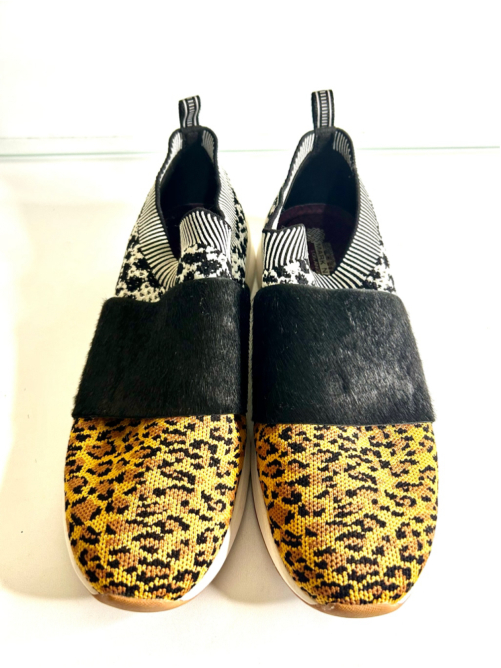 Mark Nason Sketchers Modern Jogger 2.0 Sanctuary leopard/zebra print Wmn size 10